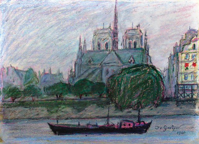 Иван Гецов - плаване по реката
