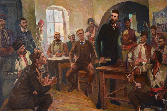 художник Никола Вълчев